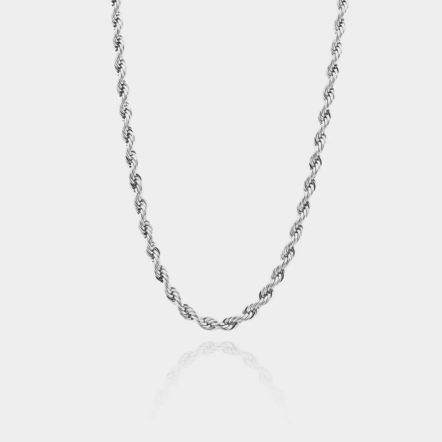 3mm Rope Chain Silver