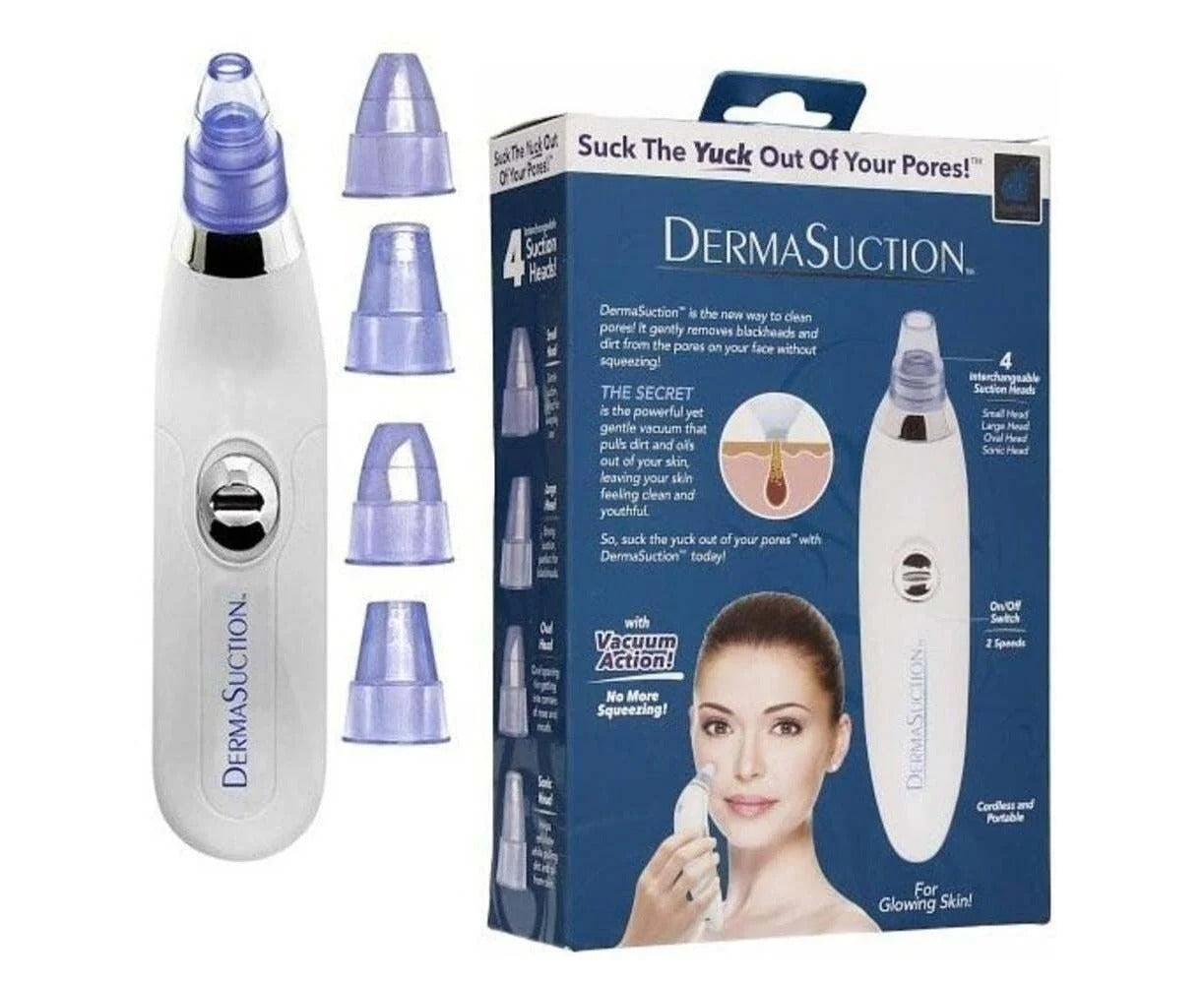 Derma Suction Vacuum Blackhead Remover Pore Cleaner Electric Nose Face Deep Cleaning Skin Care Machine Aspirator Point Skin Care Tool Beauty – (imported)
