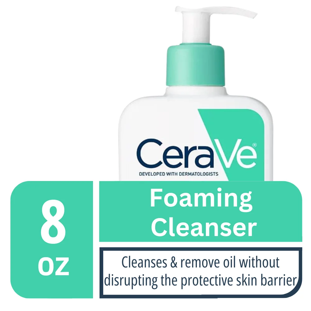 Cerave Smooth Texture Foaming Cleanser For All Skin Type – 236ml