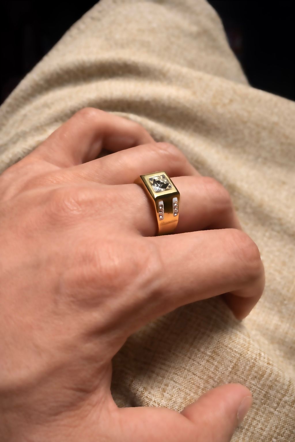 1 Karat Gold plated Turkish design Ring