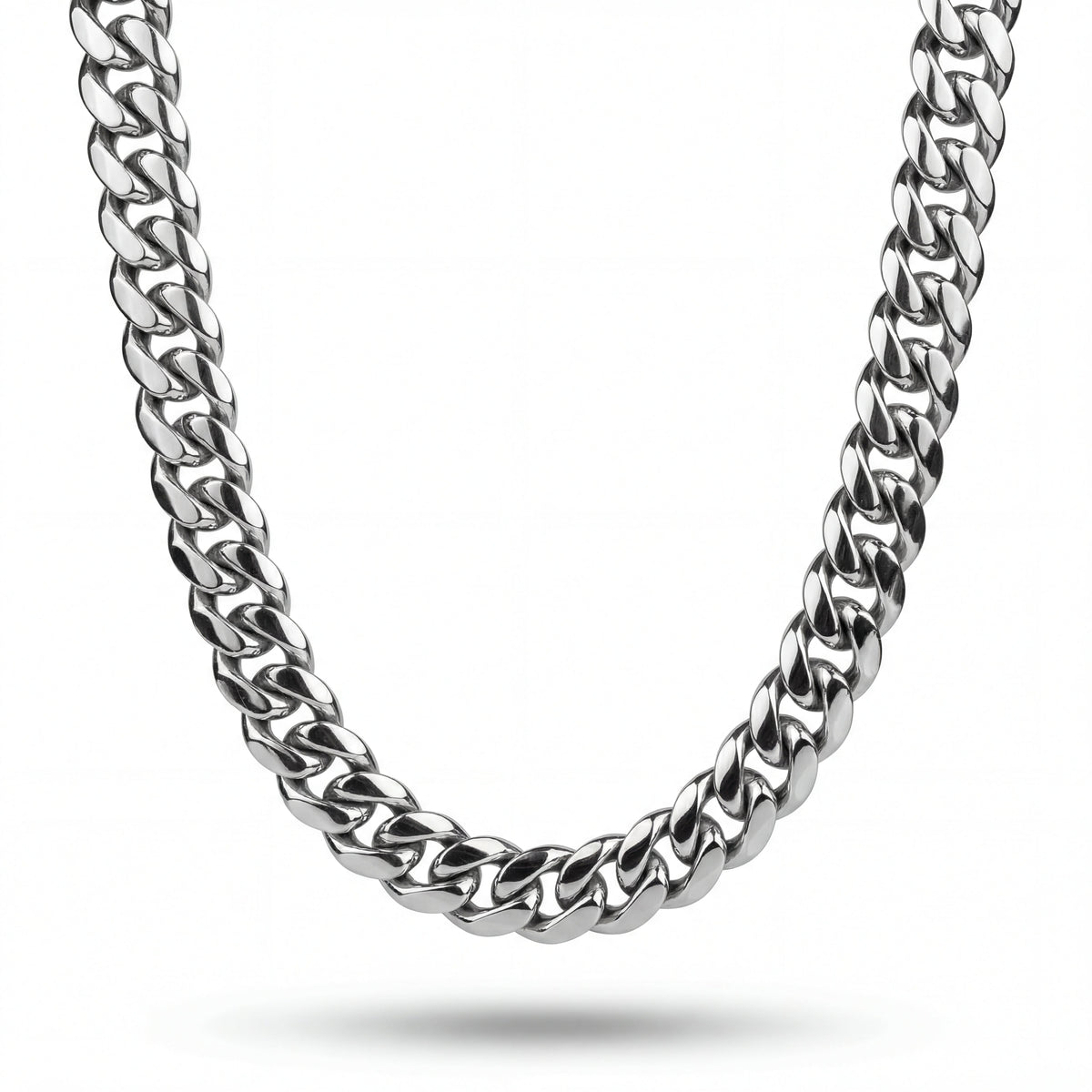 Miami Cuban 10MM Chain Silver