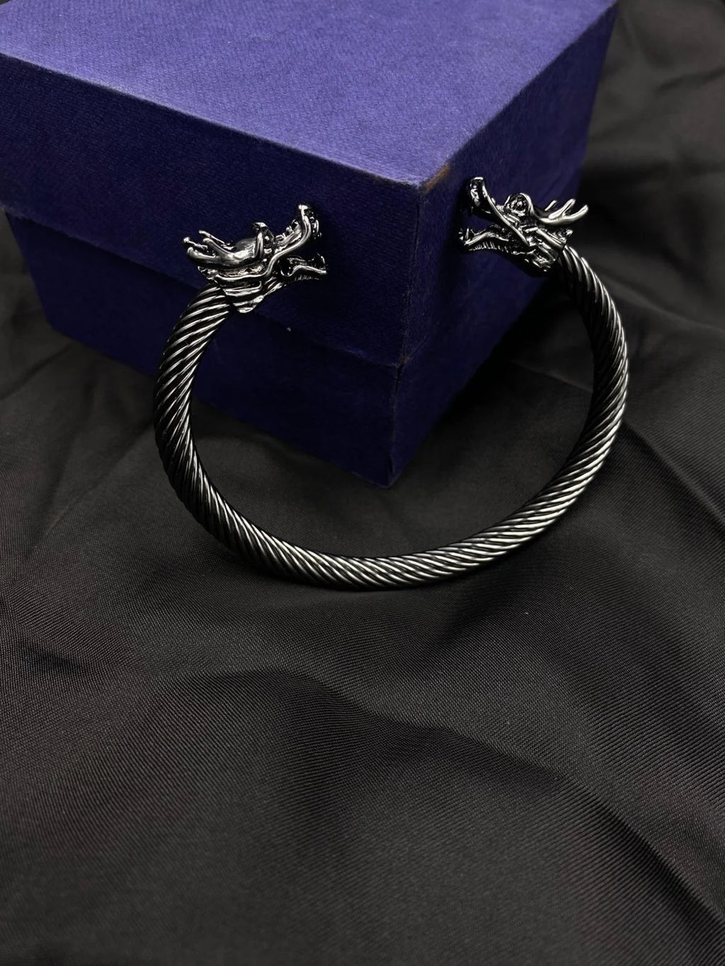 Dragon Kara Bangle – Black Edition