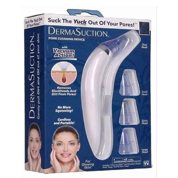 Derma Suction Vacuum Blackhead Remover Pore Cleaner Electric Nose Face Deep Cleaning Skin Care Machine Aspirator Point Skin Care Tool Beauty – (imported)