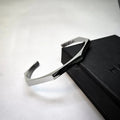 Hexagon Cuff Bangle