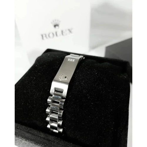 16mm Silver RLX Crown Jubilee Bracelet