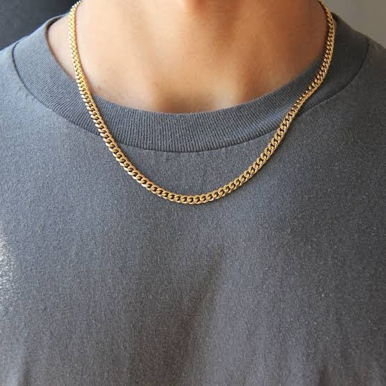 4MM CURB CHAIN (GOLD)