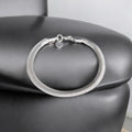 Silver Serpent Snake Chain Bracelet