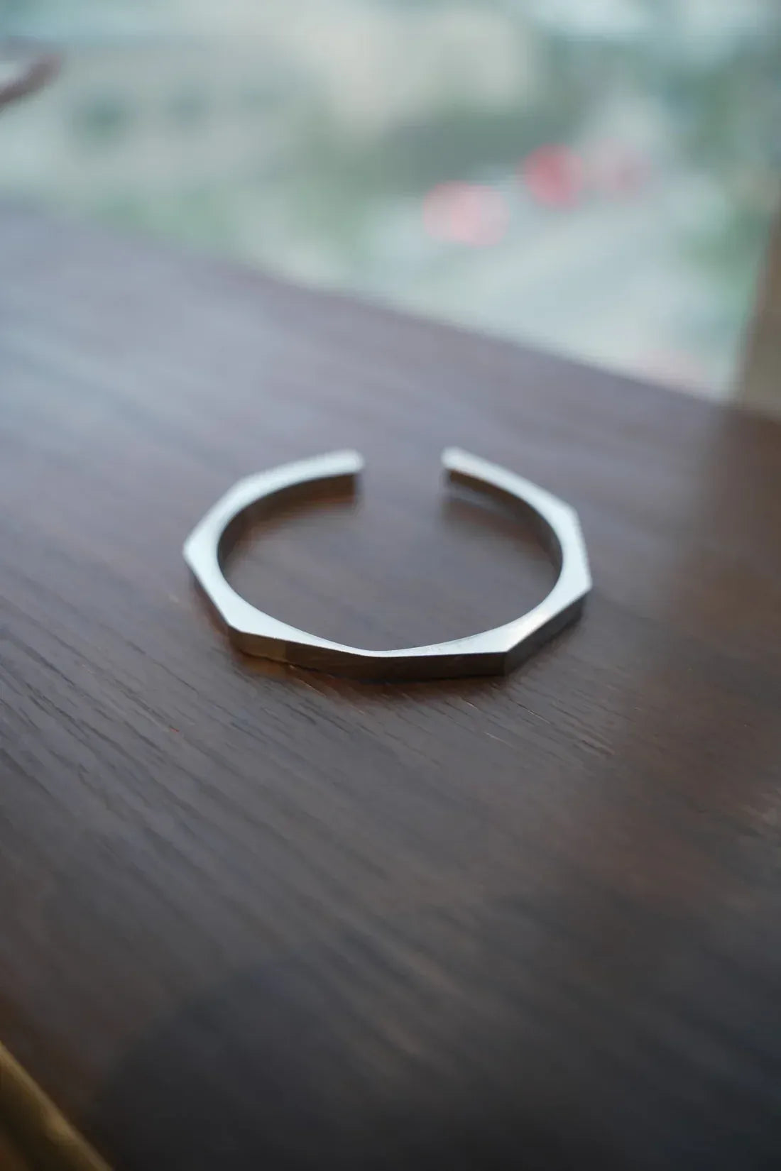 Hexagon Cuff Bangle