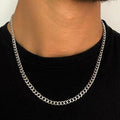 3MM CURB CHAIN (SILVER)